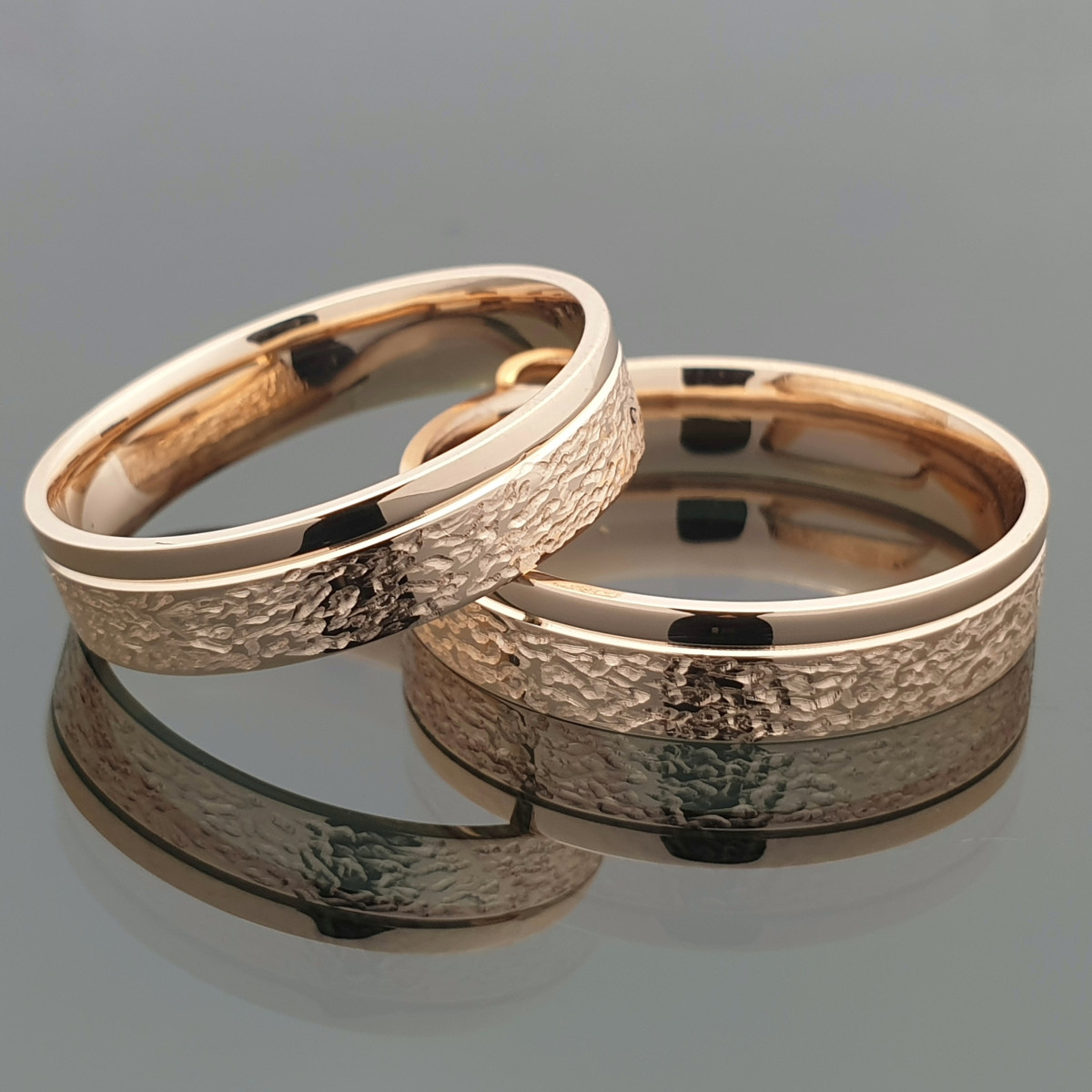 Gold wedding rings (vz174) 1